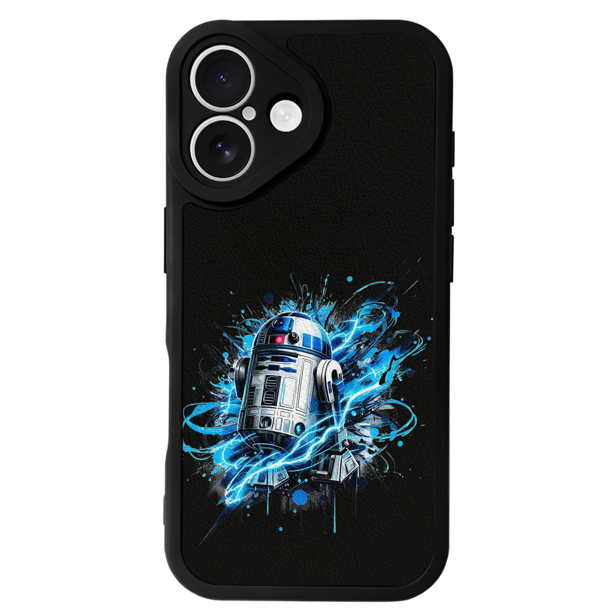 （画像用） スター・ウォーズ Star Wars 【iPhone 16シリーズ対応】シリコンスマホケース（レザー調） 材質：シリコン